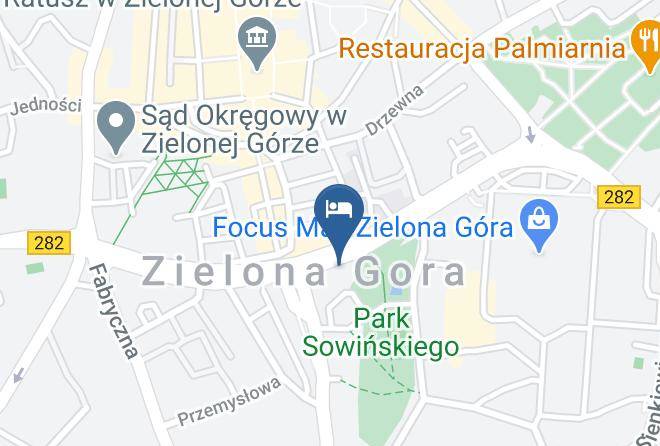 Zielona Gora - Pod Roza Zajazd Maps
