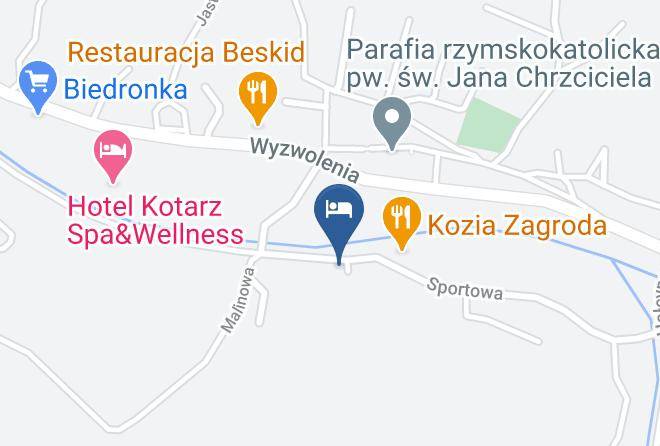 Cieszynski - Pod Starym Groniem Wolne Pokoje Brenna Nocleg Dla Grup Domki Maps