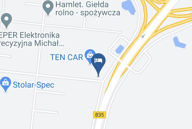 Pod Swierkami Hotel Restauracja Map