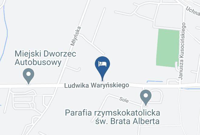 Buski - Pod Swierkiem Hotel Maps