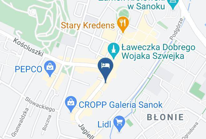 Sanocki - Pod Trzema Rozami Maps