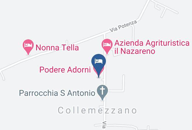 Leghorn - Podere Adorni Maps
