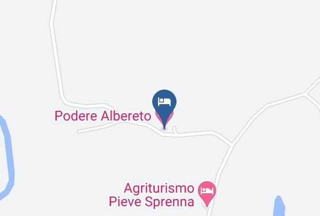 Siena - Podere Albereto Maps
