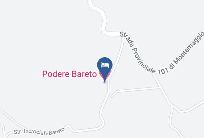 Siena - Podere Bareto Maps