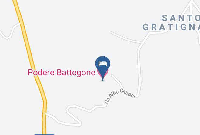 Perugia - Podere Battegone Maps