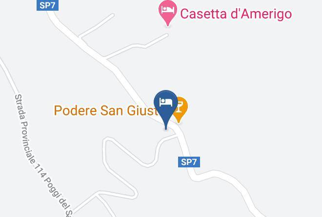 Grosseto - Podere Bellumori Maps