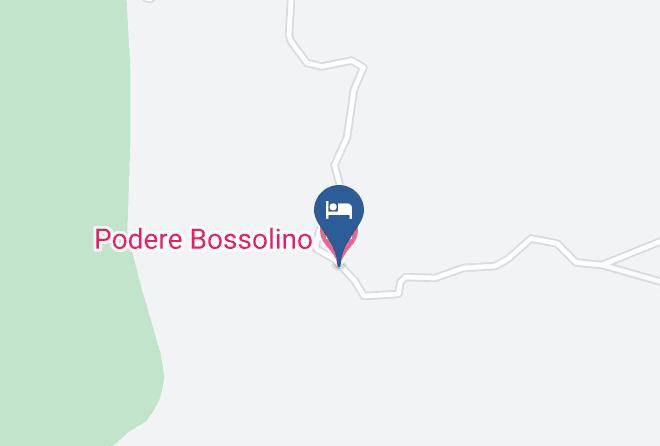 Siena - Podere Bossolino Maps