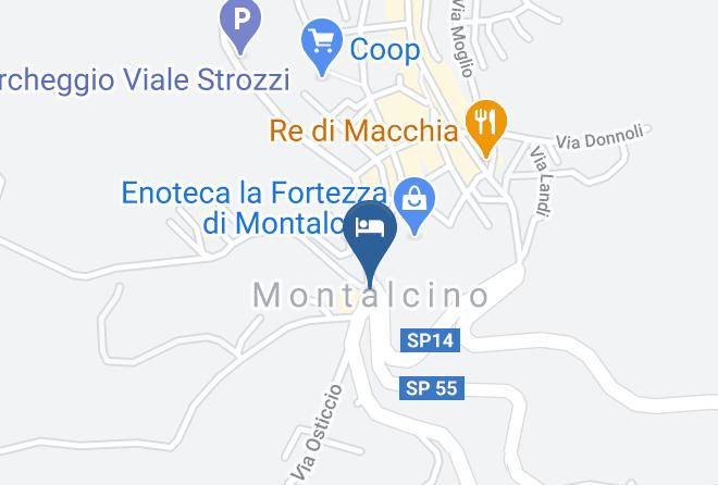 Siena - Podere Botralta Maps