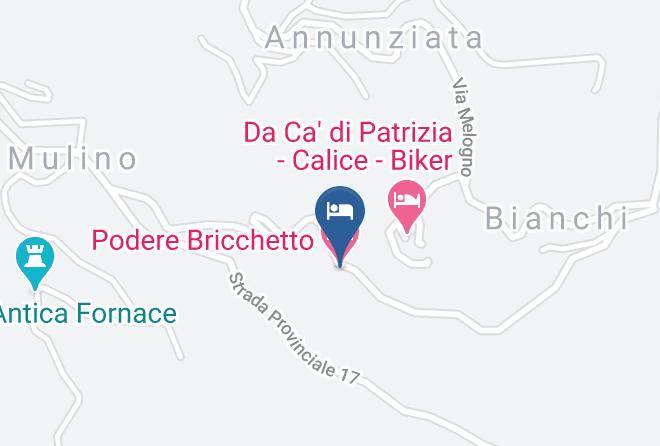 Savona - Podere Bricchetto Maps
