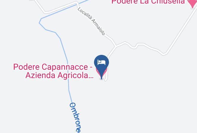 Siena - Podere Capannacce Azienda Agricola Biologica Allevamento Agriturismo Maps
