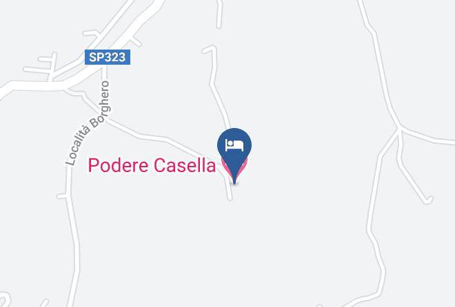 Siena - Podere Casella Maps