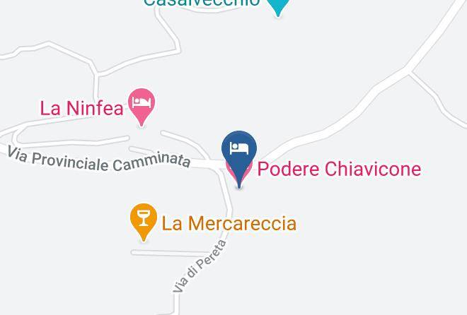 Pisa - Podere Chiavicone Maps