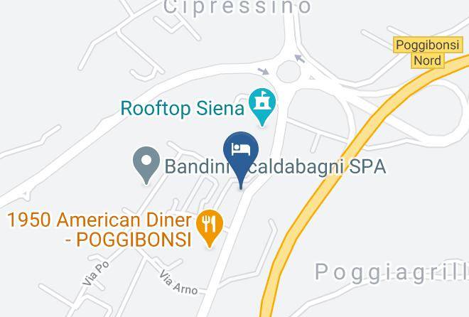 Siena - Podere Chiocciola Maps