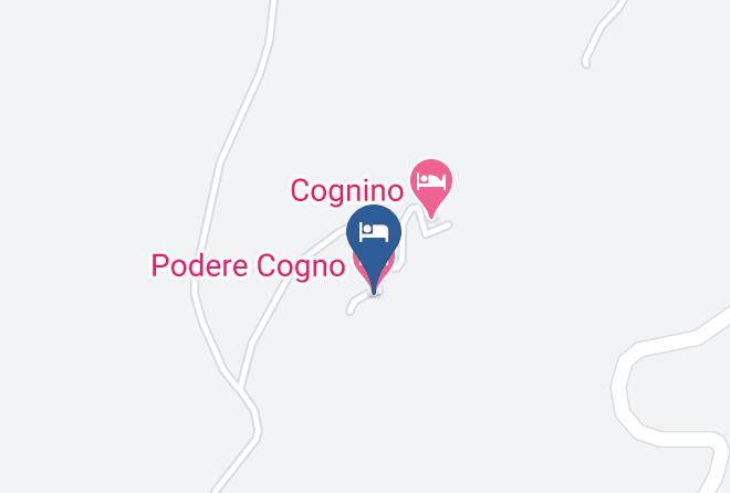 Siena - Podere Cogno Maps
