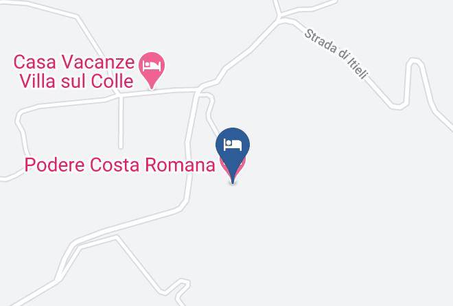 Terni - Podere Costa Romana Maps
