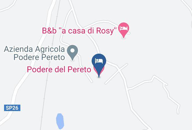 Podere Del Pereto Map