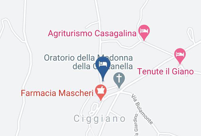 Arezzo - Podere Della Crocchia Di Rossi Luca Maps