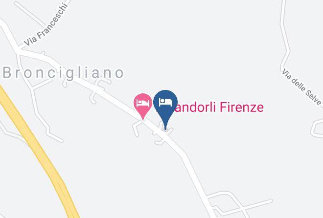 Florence - Podere Fichereto Maps