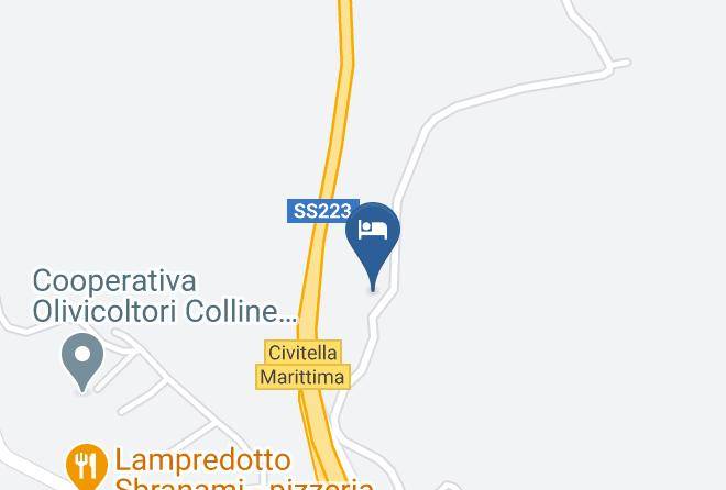 Grosseto - Podere Fontepalma Maps