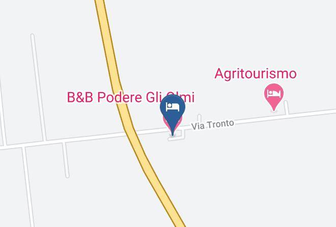 Leghorn - B&b Podere Gli Olmi Maps