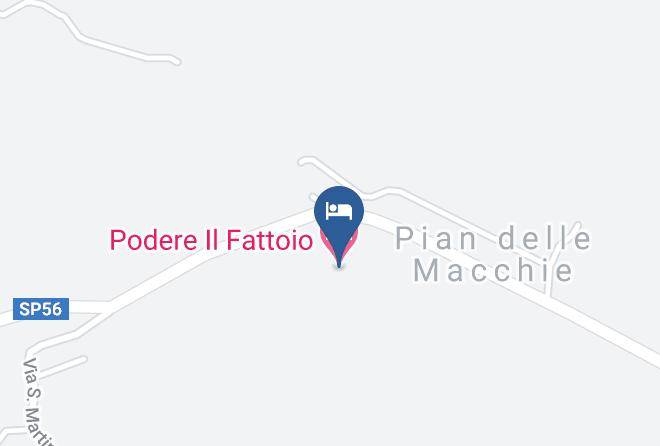 Florence - Podere Il Fattoio Maps