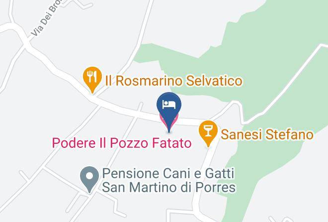 Pistoia - Podere Il Pozzo Fatato Maps