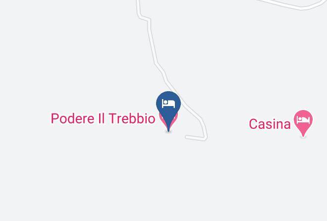 Siena - Podere Il Trebbio Maps
