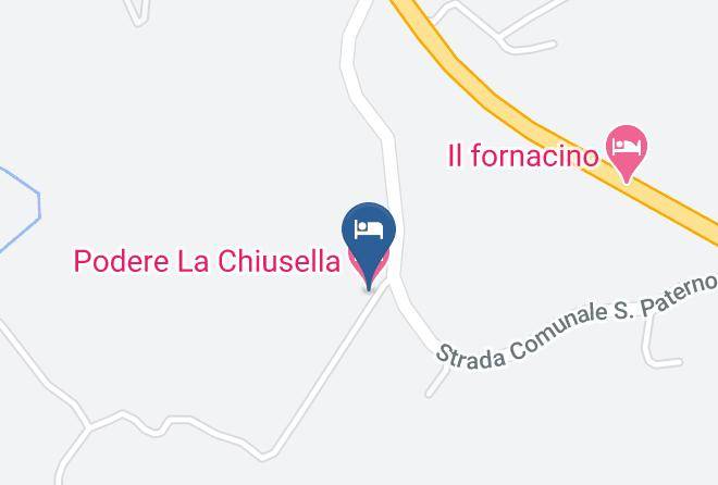 Siena - Podere La Chiusella Maps