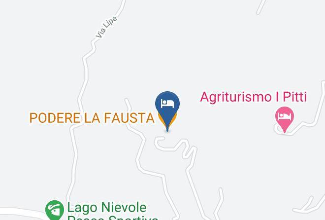 Pistoia - Podere La Fausta Maps