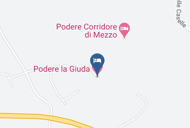 Siena - Podere La Giuda Maps