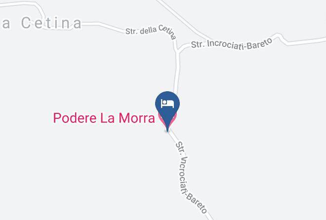 Podere La Morra Map