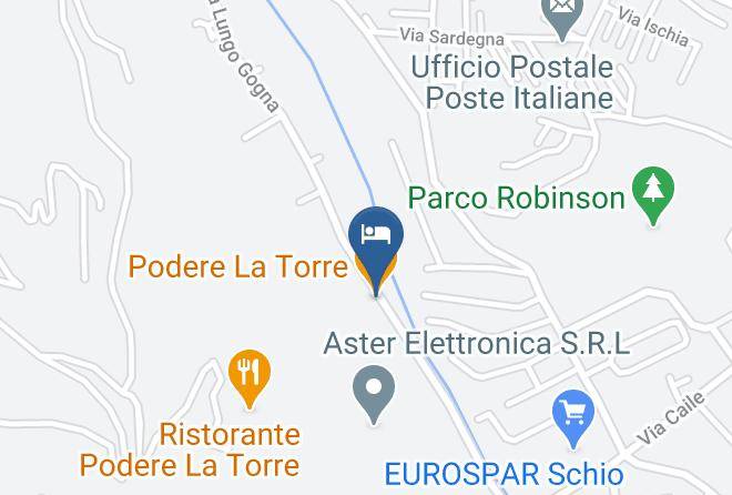 Vicenza - Podere La Torre Maps