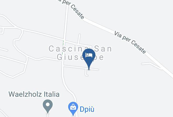 Milan - Podere Le Antiche Ruote Maps