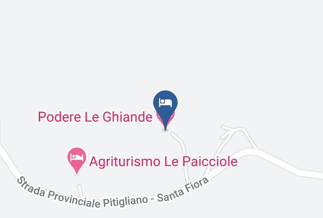 Grosseto - Podere Le Ghiande Maps