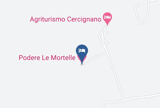 Siena - Podere Le Mortelle Maps