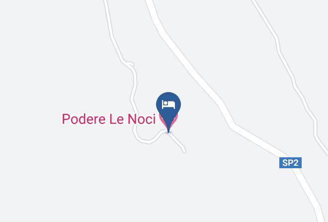 Siena - Podere Le Noci Maps