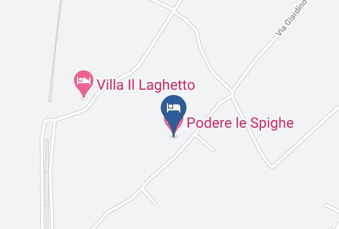 Arezzo - Podere Le Spighe Maps