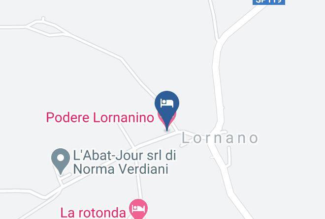 Siena - Podere Lornanino Maps