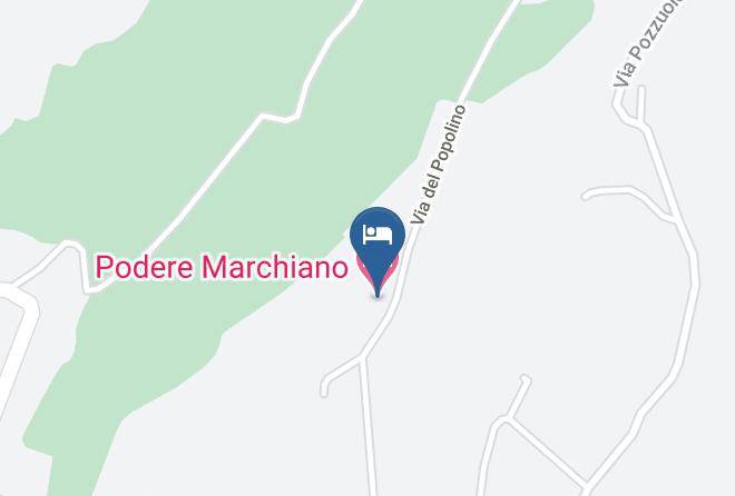 Pistoia - Podere Marchiano Maps
