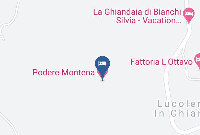 Florence - Podere Montena Maps