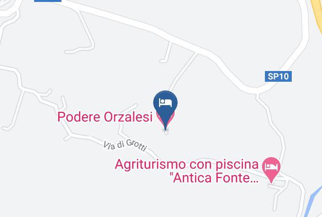Leghorn - Podere Orzalesi Maps