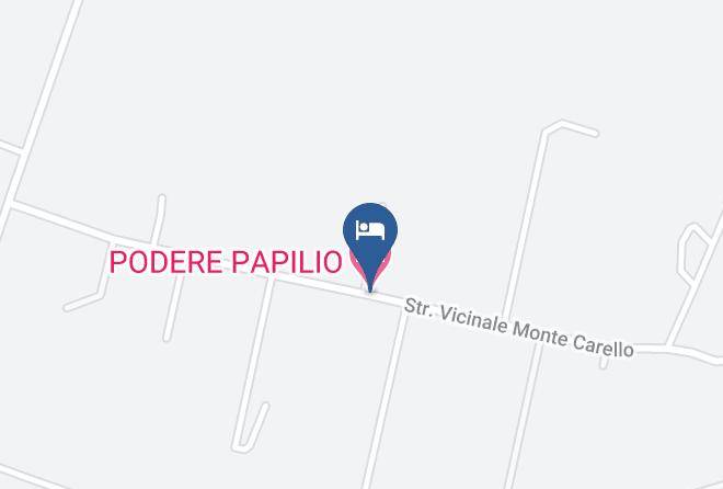 Podere Papilio Map