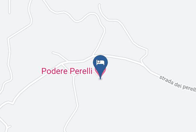 Siena - Podere Perelli Maps