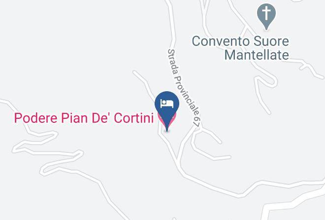 Arezzo - Podere Pian De' Cortini Maps