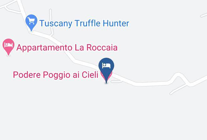 Siena - Podere Poggio Ai Cieli Maps