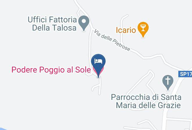 Podere Poggio Al Sole Map