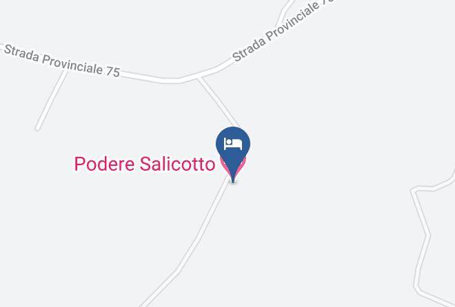Podere Salicotto Map