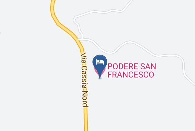 Viterbo - Podere San Francesco Maps