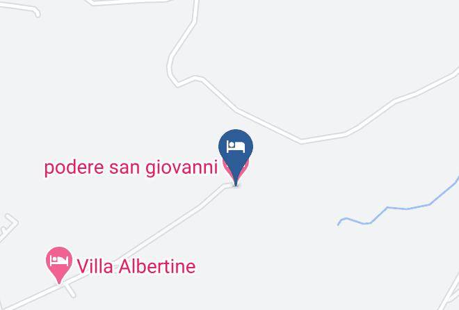 Pisa - Podere San Giovanni Maps
