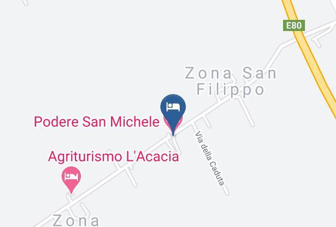 Leghorn - Podere San Michele Maps